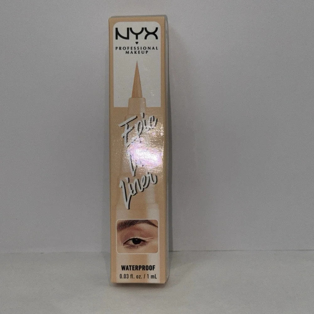 NYX Epic Ink Liner Waterproof Liquid Eyeliner Vegan‎ EIL07 Marshmallow